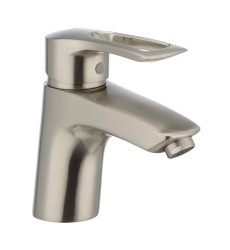 Змішувач для умивальника Haiba Hansberg 001 (колір нержавіюча сталь) (HB0170)