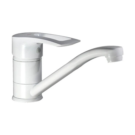 Змішувач для умивальника Haiba Hansberg 004 білий (HB0189)