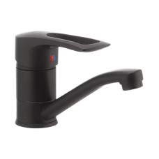 Змішувач для умивальника Haiba Hansberg 004 чорний (HB0185)