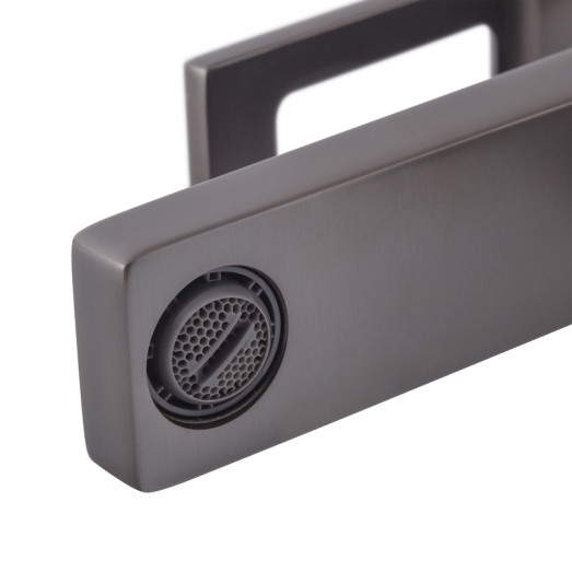 Змішувач для умивальника Haiba Kant 001 Graphite (Колір графіт) (HB9664)