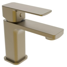 Змішувач для умивальника Haiba Kubus 001 BRUSHED GOLD (HB9622)