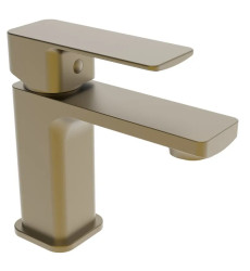 Змішувач для умивальника Haiba Kubus 001 BRUSHED GOLD (HB9622)