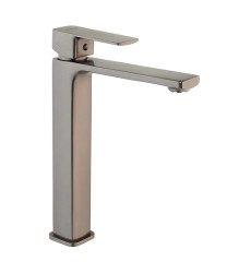 Змішувач для умивальника Haiba Kubus 001 High Graphite (HB4002)