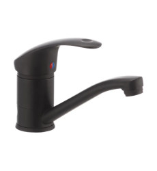 Змішувач для умивальника Haiba Mars 004 чорний (HB0249)