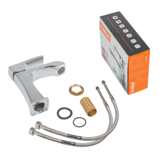 Змішувач для умивальника Haiba Monaco 001 Nut (HB9651)