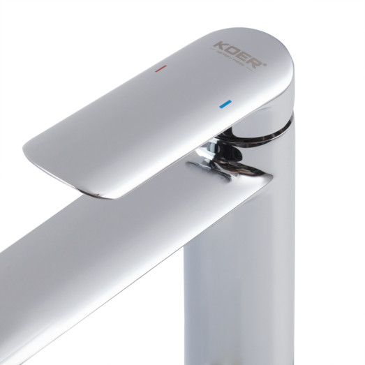 Смеситель для умывальника Koer KB-11028-01 высокий (KR5293)
