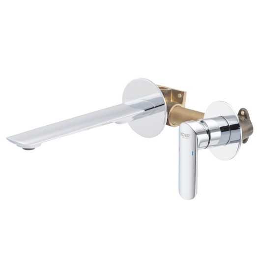 Смеситель для умывальника Koer KB-16028-01 встраиваемый (KR5297)