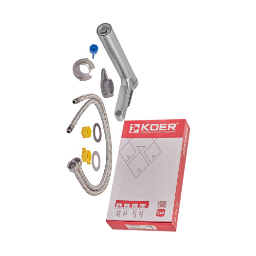 Змішувач для умивальника Koer KI-11016-02 високий (KR4790)