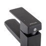 Смеситель для умывальника MIXXUS KUB-001 BLACK из нержавеющей стали SUS304 (Цвет черный) (MI2810)