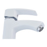Смеситель для умывальника MIXXUS MAGNUM 001 NUT WHITE-CHROME (Цвет белый, хром) (MI6201)