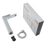 Смеситель для умывальника MIXXUS PREMIUM DEGAS 001 NUT HIGH (MI8246)