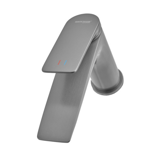 Смеситель для умывальника MIXXUS PREMIUM DERBY 001 NUT GRAPHITE (Цвет графит) (MI6607)