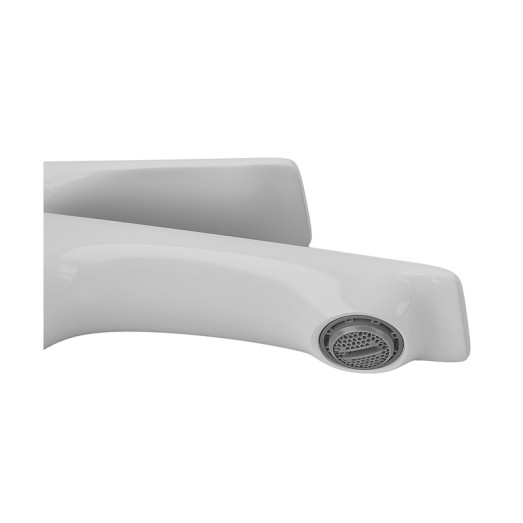 Смеситель для умывальника MIXXUS PREMIUM DERBY 001 NUT WHITE-CHROME (Цвет белый матовый, хром) (MI6613)