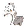 Смеситель для умывальника MIXXUS PREMIUM DERBY 001 NUT WHITE-CHROME (Цвет белый матовый, хром) (MI6613)