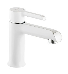 Смеситель для умывальника MIXXUS PREMIUM EDEM 001 WHITE (Цвет белый, хром) (MI5843)