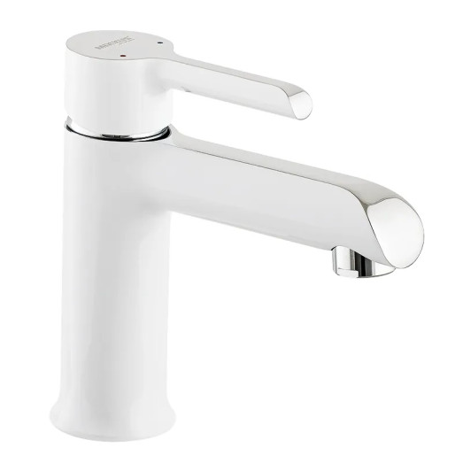 Смеситель для умывальника MIXXUS PREMIUM EDEM 001 WHITE (Цвет белый, хром) (MI5843)