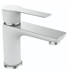Смеситель для умывальника MIXXUS PREMIUM EVA 001 WHITE (Цвет белый) (MI5808)
