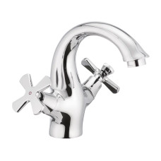 Смеситель для умывальника MIXXUS PREMIUM FOBOS 161 (Цвет хром) (MI0614)