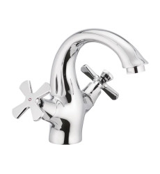 Смеситель для умывальника MIXXUS PREMIUM FOBOS 161 (Цвет хром) (MI0614)