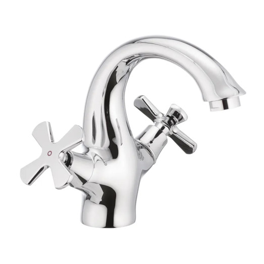 Смеситель для умывальника MIXXUS PREMIUM FOBOS 161 (Цвет хром) (MI0614)