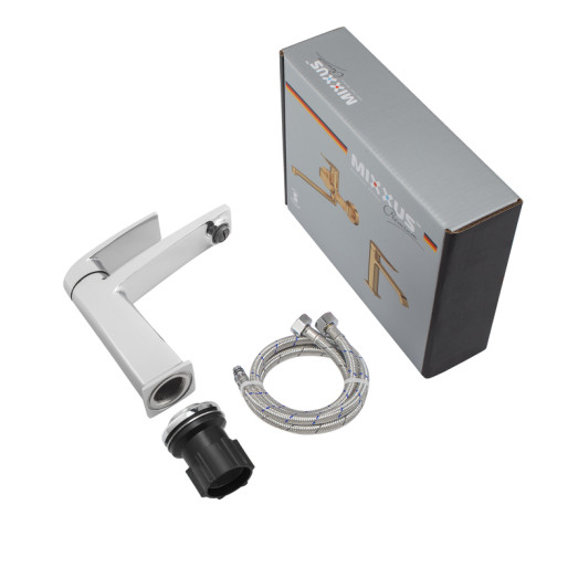 Смеситель для умывальника MIXXUS PREMIUM LAZAR 001 NUT (MI8269)