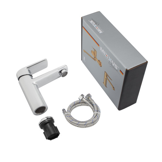 Смеситель для умывальника MIXXUS PREMIUM MATIS 001 NUT (MI8261)