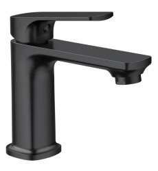 Смеситель для умывальника MIXXUS PREMIUM MONE 001 NUT BLACK (Цвет черный) (MI6774)