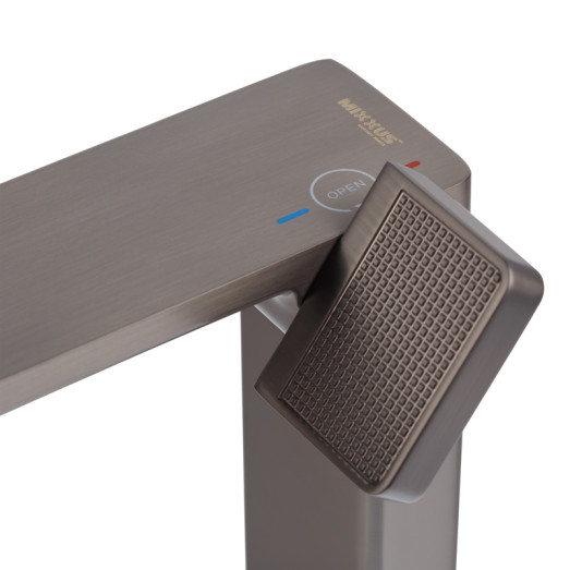 Смеситель для умывальника MIXXUS PREMIUM TERRA 001 NUT GRAPHITE (цвет графит) (MI8383)