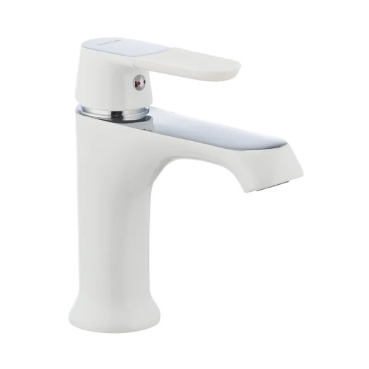 Смеситель для умывальника MIXXUS PREMIUM TIGER 001 NUT WHITE (Цвет белый) (MI0570)