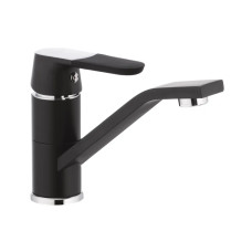 Смеситель для умывальника MIXXUS PREMIUM TIGER 555-15cm NUT BLACK (Цвет черный) (MI0568)