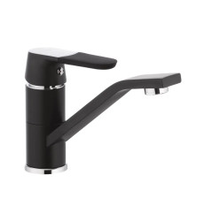 Смеситель для умывальника MIXXUS PREMIUM TIGER 555-15cm NUT BLACK (Цвет черный) (MI0568)