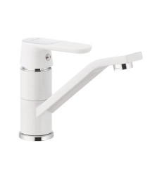 Смеситель для умывальника MIXXUS PREMIUM TIGER 555-15cm NUT WHITE (Цвет белый) (MI0574)