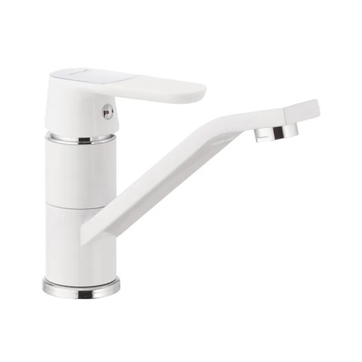 Смеситель для умывальника MIXXUS PREMIUM TIGER 555-15cm NUT WHITE (Цвет белый) (MI0574)