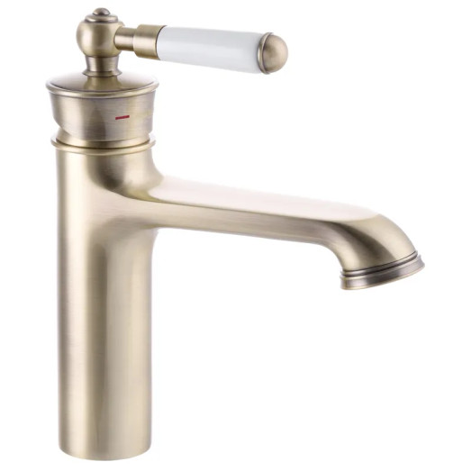 Смеситель для умывальника MIXXUS PREMIUM VINTAGE BRONZE 001-A (Цвет бронза) (MI2857)