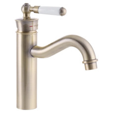 Смеситель для умывальника MIXXUS PREMIUM VINTAGE BRONZE 001-B (Цвет бронза) (MI2859)