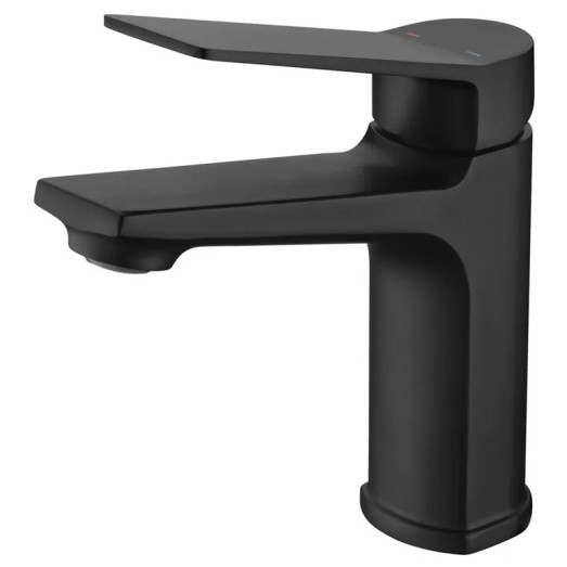 Смеситель для умывальника MIXXUS WILSON 001 BLACK (Цвет черный) (MI7127)