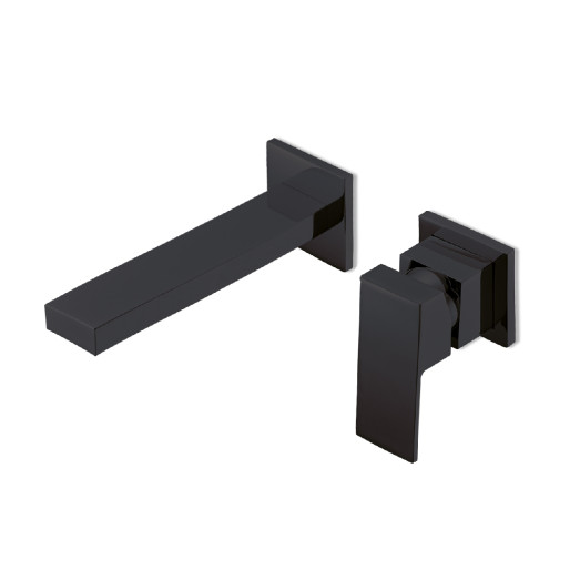 Змішувач для умивальника вбудований FADO Verona матовий чорний (MIX06045B)