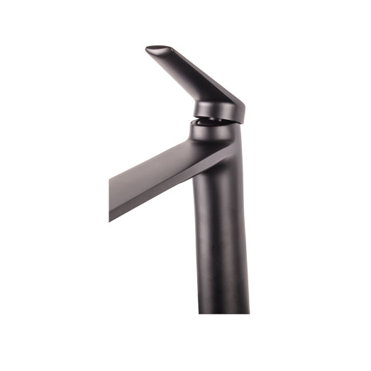 Змішувач для умивальника високий FADO Garda матовий чорний (MIX05044B)