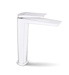 Змішувач для умивальника високий FADO Pisano матовий білий (MIX09044W)