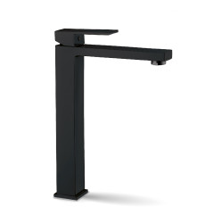 Змішувач для умивальника високий FADO Verona матовий чорний (MIX06044B)