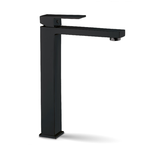 Змішувач для умивальника високий FADO Verona матовий чорний (MIX06044B)