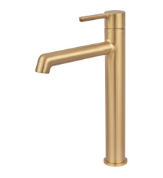 Змішувач для умивальника високий Koer KB-11029-12 колір матове золото (KR5502)