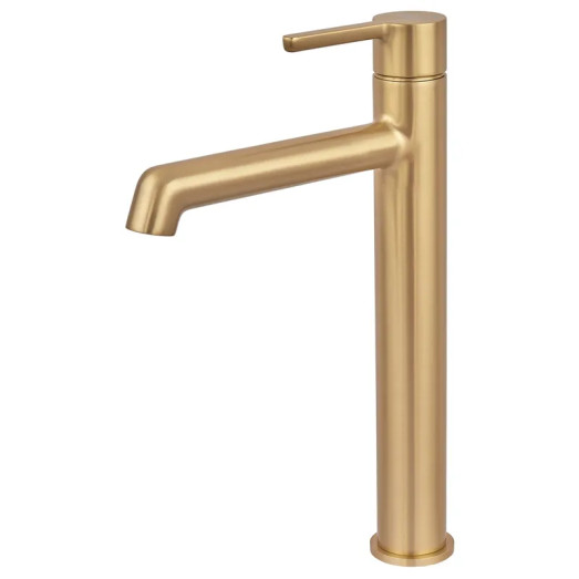 Змішувач для умивальника високий Koer KB-11029-12 колір матове золото (KR5502)