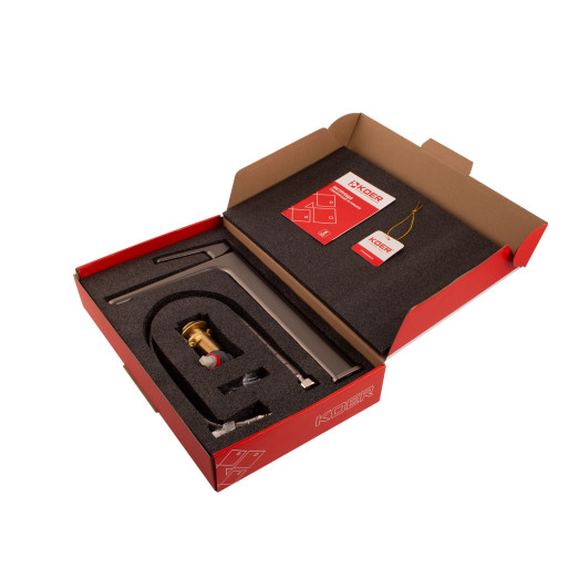 Смеситель для умывальника высокий Koer KB-11031-07 (KR5435)