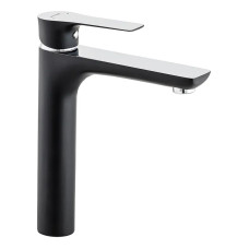 Смеситель для умывальника высокий MIXXUS PREMIUM EVA 001 HIGH BLACK (Цвет черный) (MI5950)