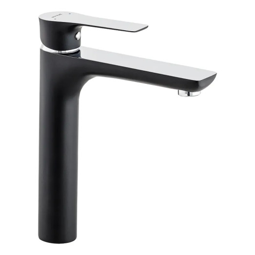 Смеситель для умывальника высокий MIXXUS PREMIUM EVA 001 HIGH BLACK (Цвет черный) (MI5950)