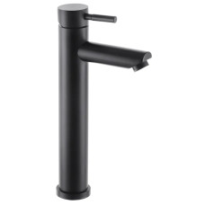 Смеситель для умывальника высокий MIXXUS SUS-001-HIGH BLACK из нержавеющей стали SUS304 (MI2829)