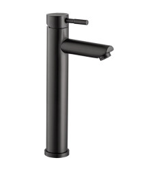 Смеситель для умывальника высокий MIXXUS SUS-001-HIGH GRAPHITE из нержавеющей стали SUS304 (Цвет графит) (MI5905)