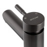 Смеситель для умывальника высокий MIXXUS SUS-001-HIGH GRAPHITE из нержавеющей стали SUS304 (Цвет графит) (MI5905)