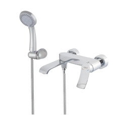 Смеситель для ванной Haiba Bolero 009 короткий излив с поворотным переключателем (HB9578)